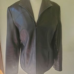 Kenneth cole leather jacket